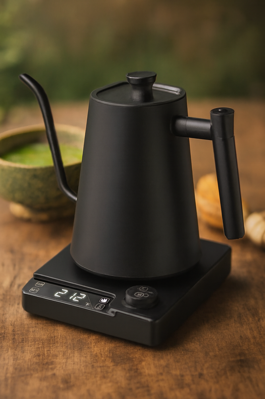 Hervidor eléctrico con cuello de cisne de 220V