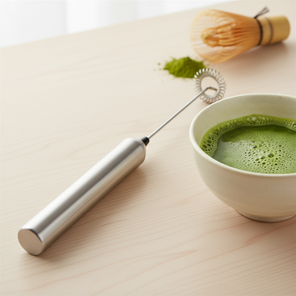 Espumador Eléctrico Portátil para Matcha Perfecto: Bate Sin Esfuerzo, ¡Cremoso y Sin Grumos!