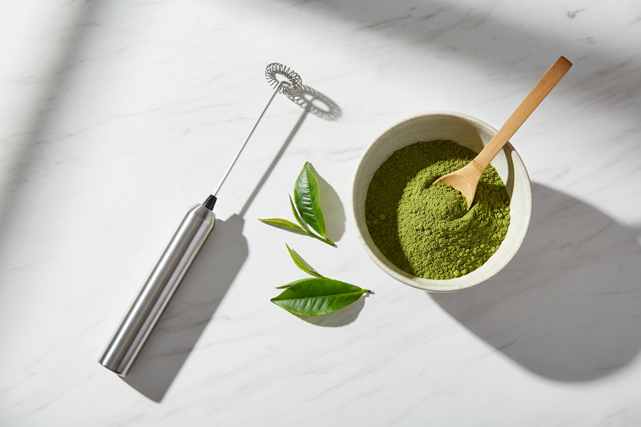 Espumador Eléctrico Portátil para Matcha Perfecto: Bate Sin Esfuerzo, ¡Cremoso y Sin Grumos!